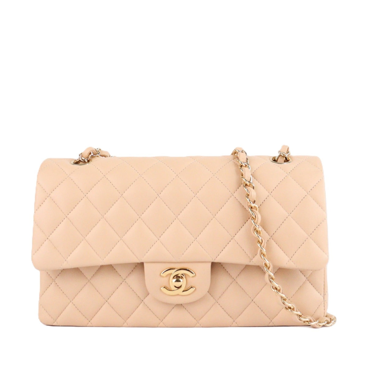 CHANEL 1112 CLASSIC FLAP MEDIUM SHOULDER BAG