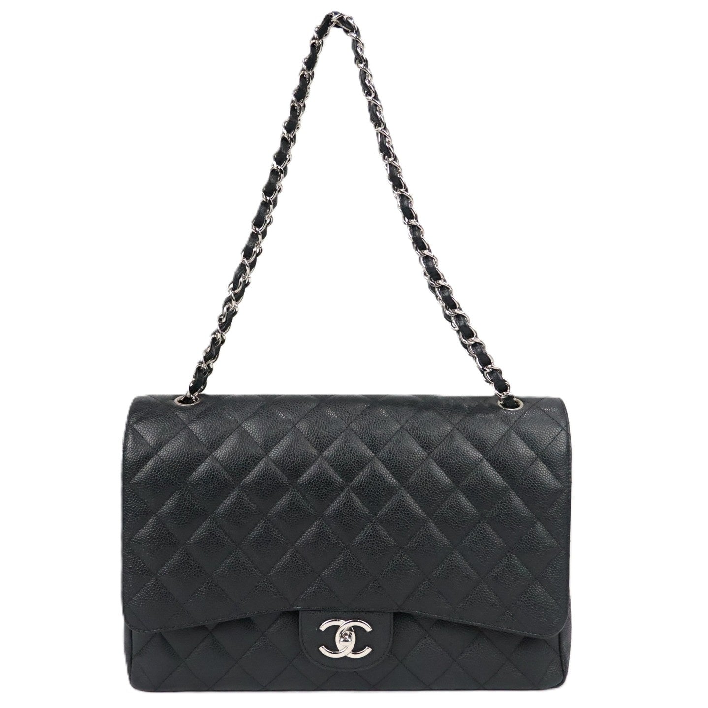 CHANEL 58601 CLASSIC FLAP MAXI SHOULDER BAG