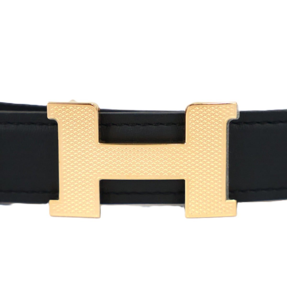 HERMES 075396CC+052150CA MINI CONSTANCE GUILLOCHEE 24MM 70 BELT