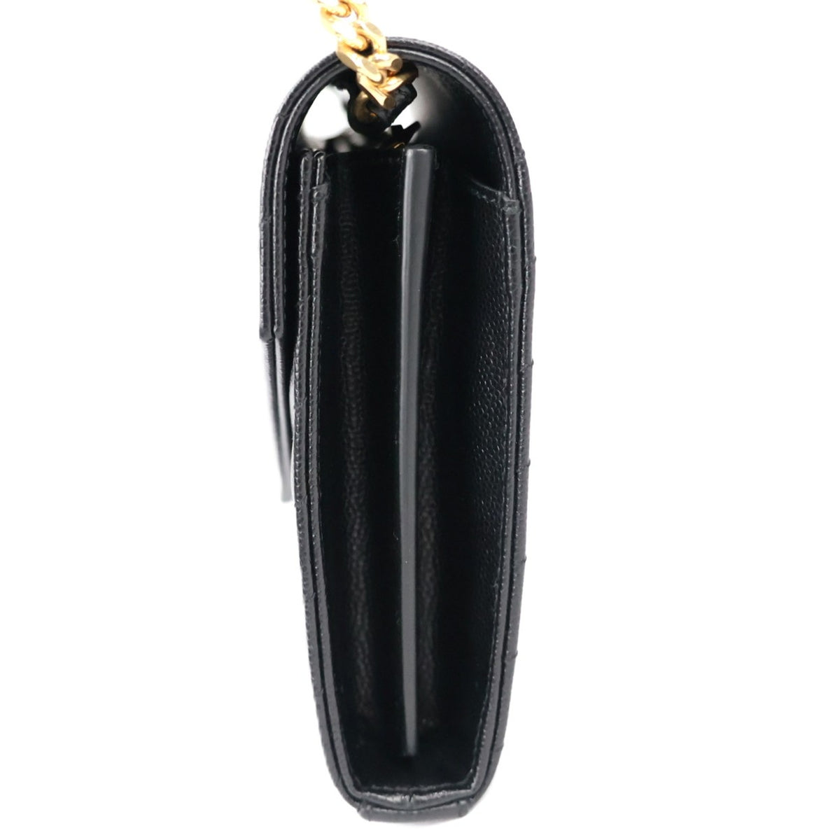SAINT LAURENT 377828 BOW01 CASSANDRA WALLET ON CHAIN