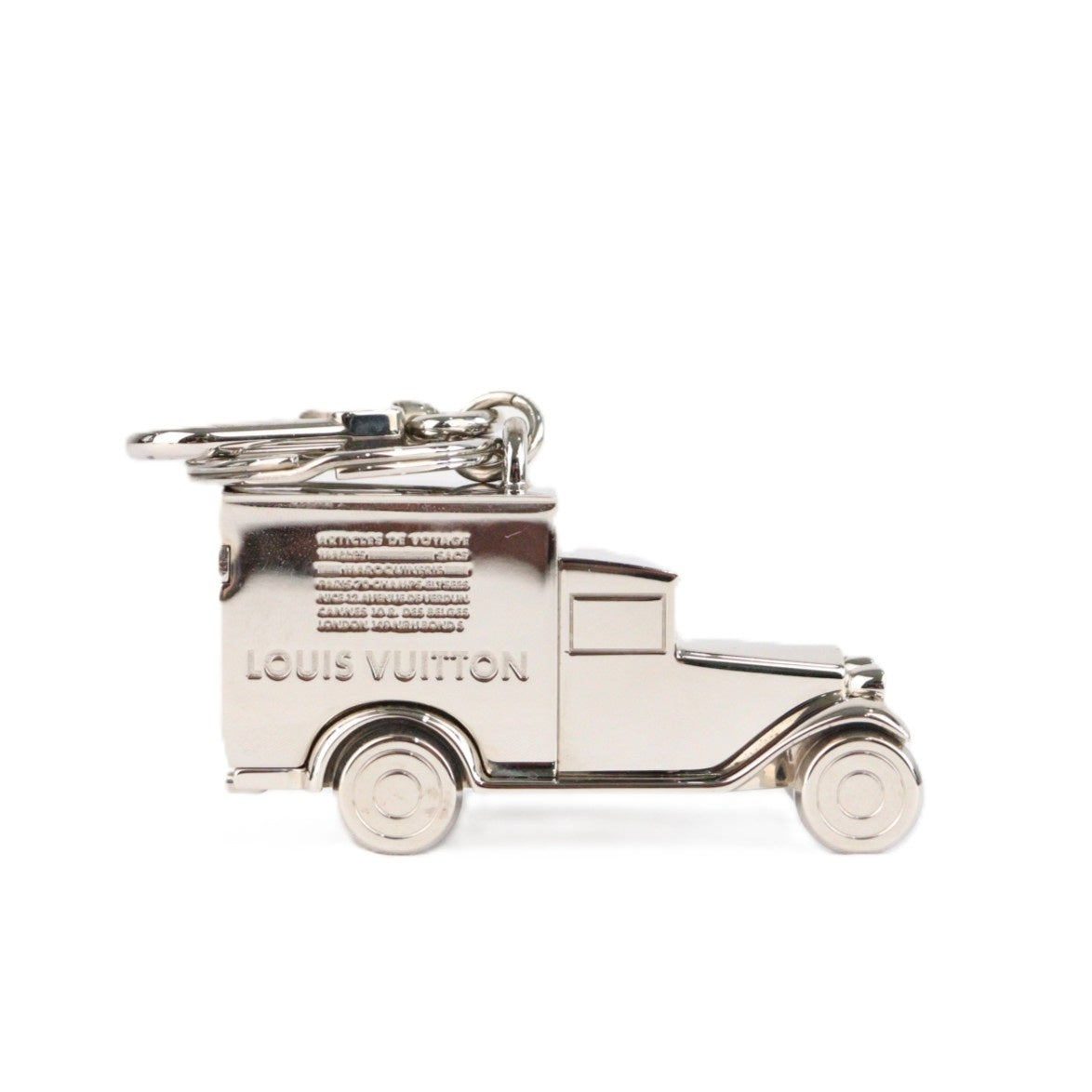 LOUIS VUITTON MP1800 TRAVELER STAMP STRAP KEY RING