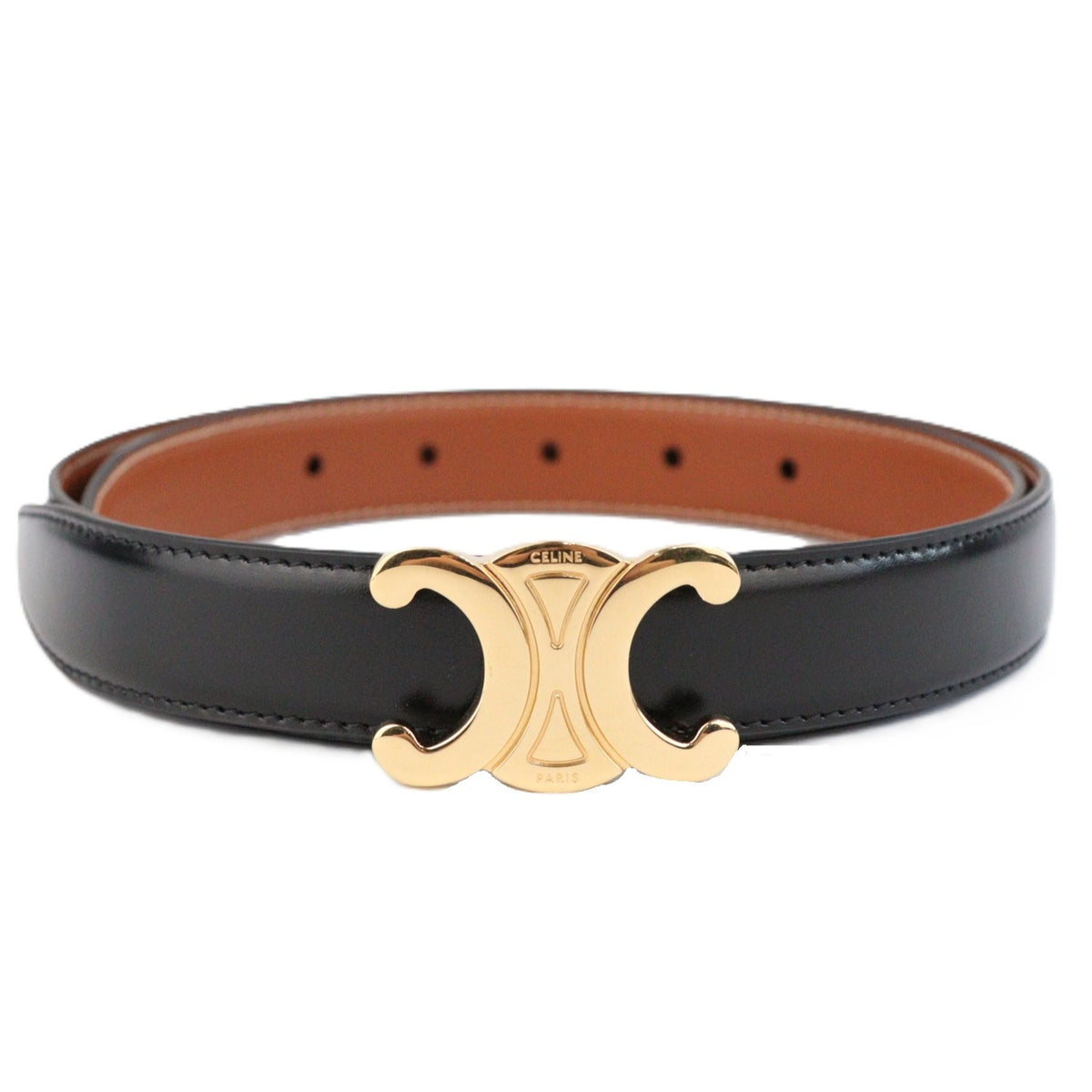 CELINE TRIOMPHE MEDIUM 25MM 75 BELT