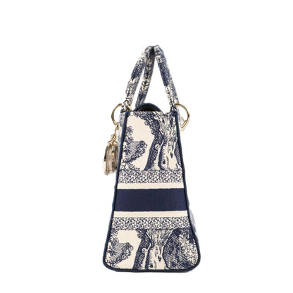 DIOR M0565OTDT LADY D-LITE MEDIUM HANDBAG
