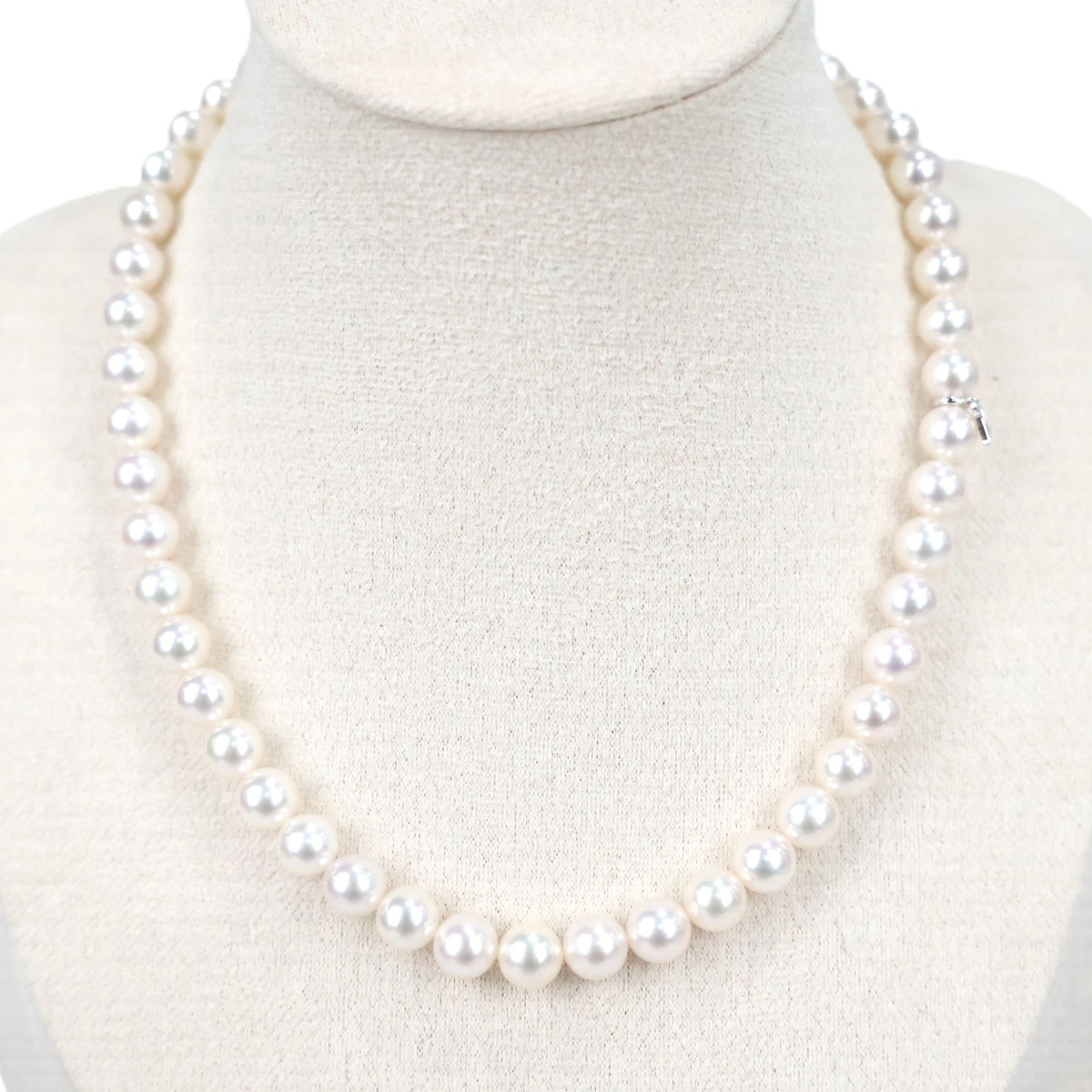 MIKIMOTO Akoya Pearl Necklace & Earrings Set