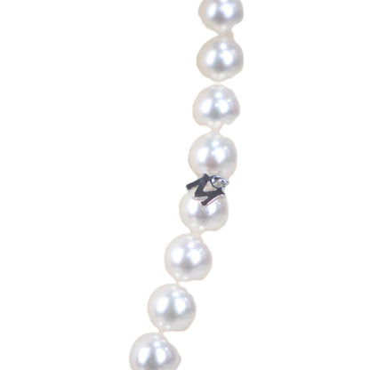 MIKIMOTO Akoya Pearl Necklace & Earrings Set