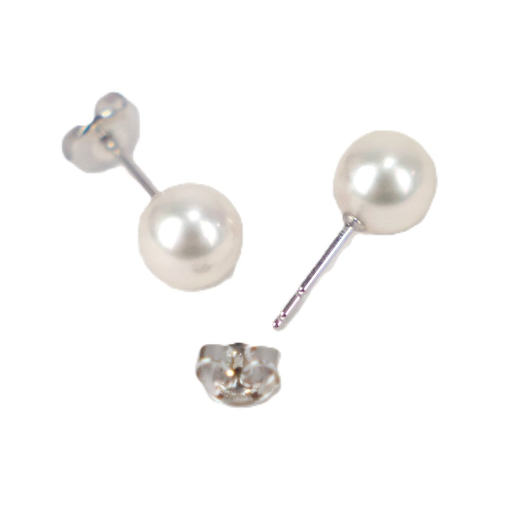 MIKIMOTO Akoya Pearl Necklace & Earrings Set
