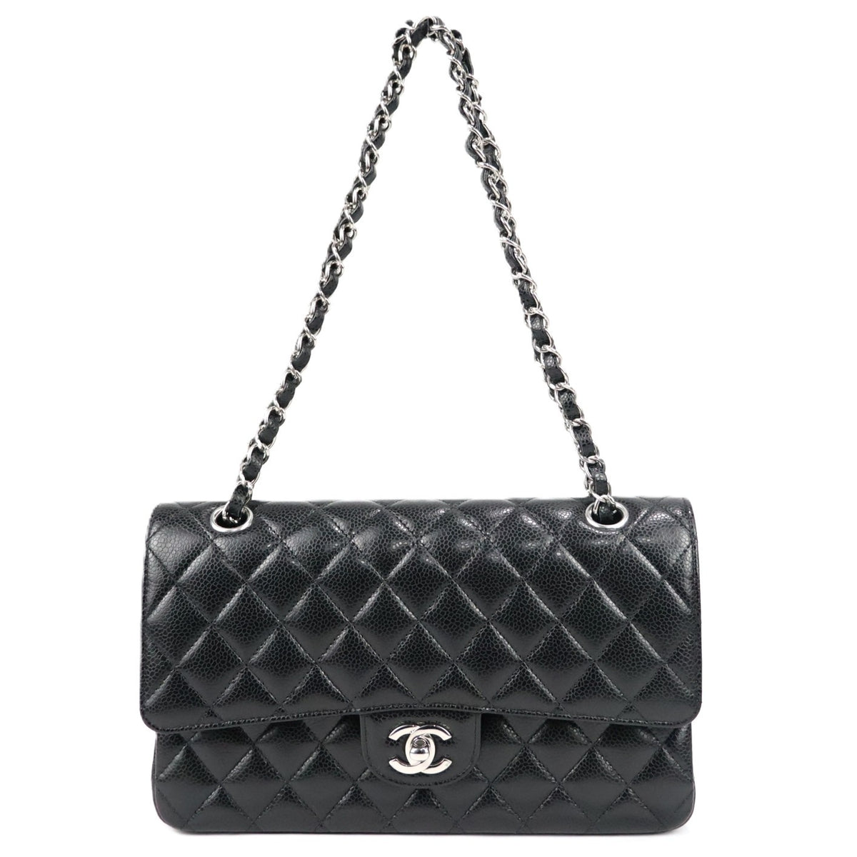 CHANEL 1112 CLASSIC FLAP MEDIUM SHOULDER BAG