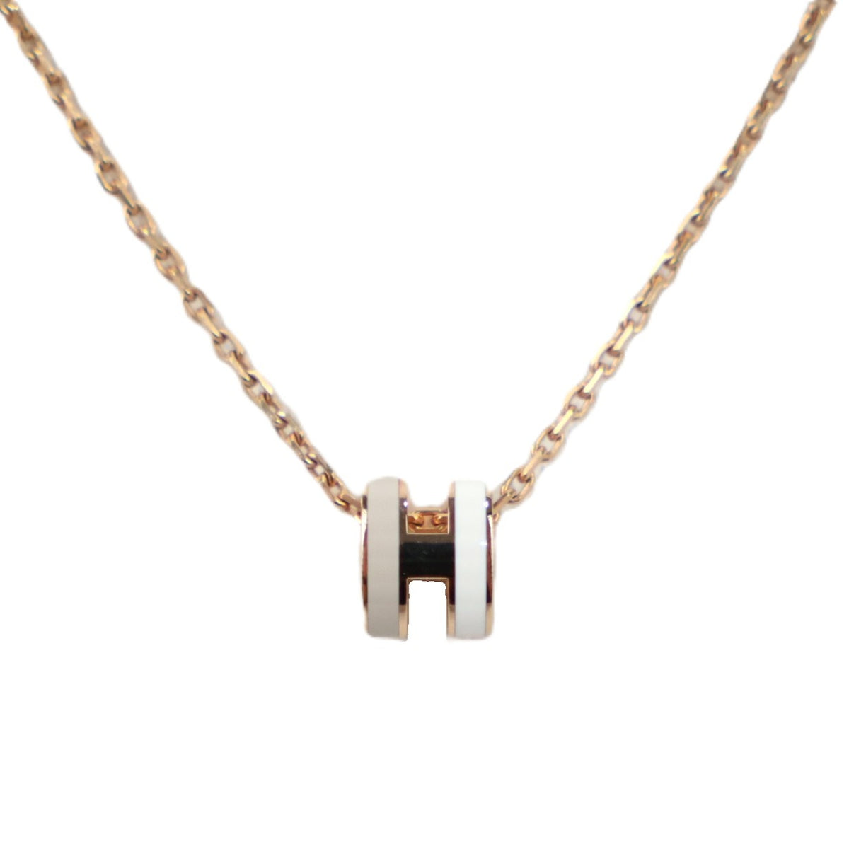 HERMES 100066FO POP H ROCABAR MINI NECKLACE