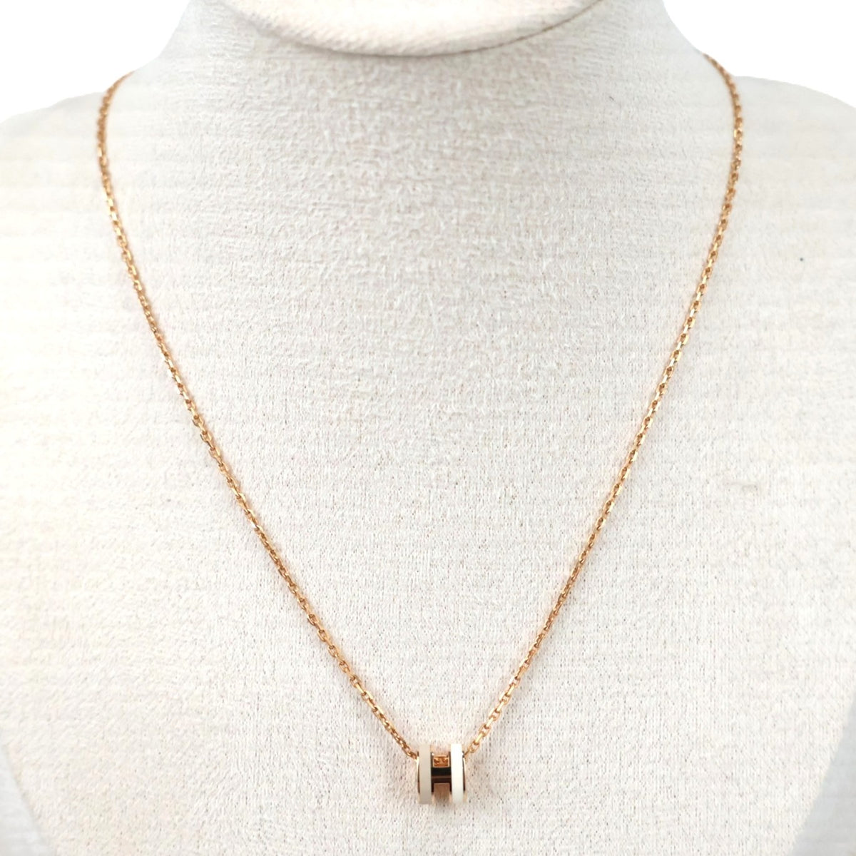 HERMES 100066FO POP H ROCABAR MINI NECKLACE
