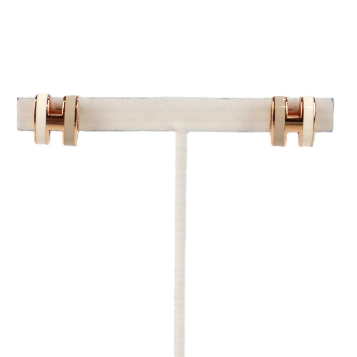 HERMES 100065FO POP H ROCABAR MINI EARRINGS