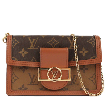 LOUIS VUITTON M68746 PORTEFEUILLE DAUPHINE WALLET ON CHAIN
