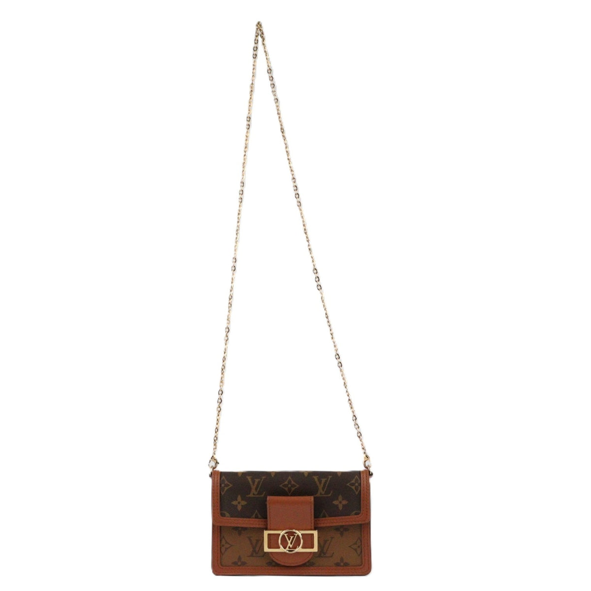 LOUIS VUITTON M68746 PORTEFEUILLE DAUPHINE WALLET ON CHAIN