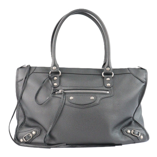BALENCIAGA 866045 2ACFO LE CITY BUSINESS DUFFLE HANDBAG