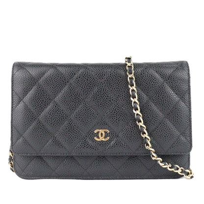 CHANEL 33814 CLASSIC FLAP WALLET ON CHAIN