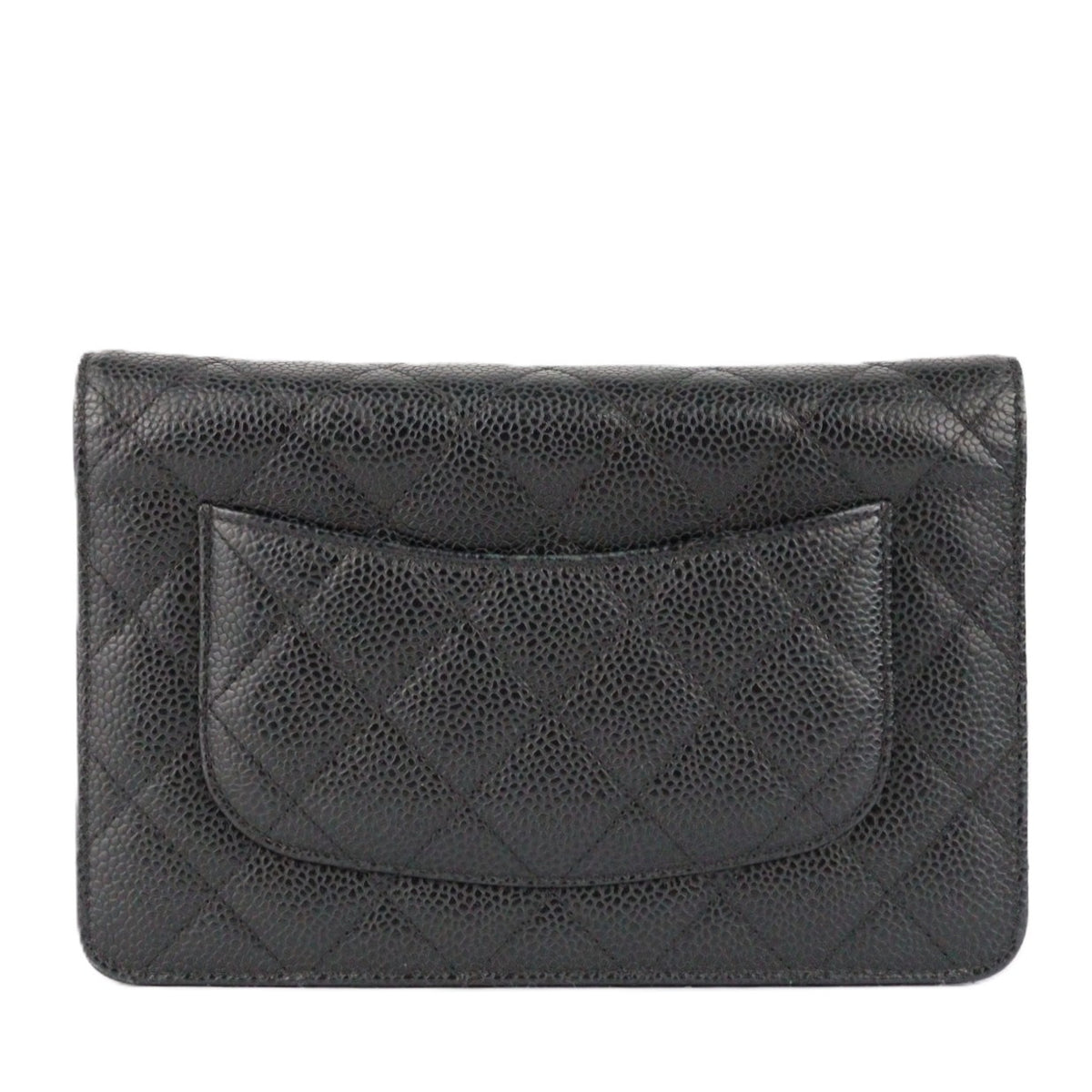 CHANEL 33814 CLASSIC FLAP WALLET ON CHAIN
