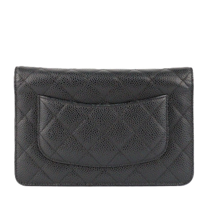 CHANEL 33814 CLASSIC FLAP WALLET ON CHAIN