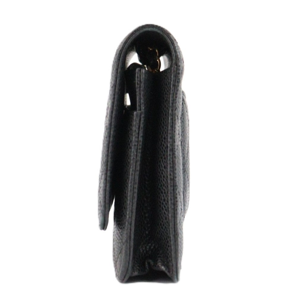 CHANEL 33814 CLASSIC FLAP WALLET ON CHAIN