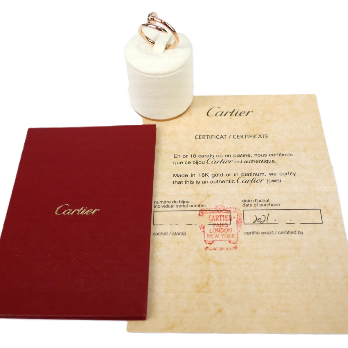 Cartier B4092559 Juste Un Clou Classic Model #59 Ring