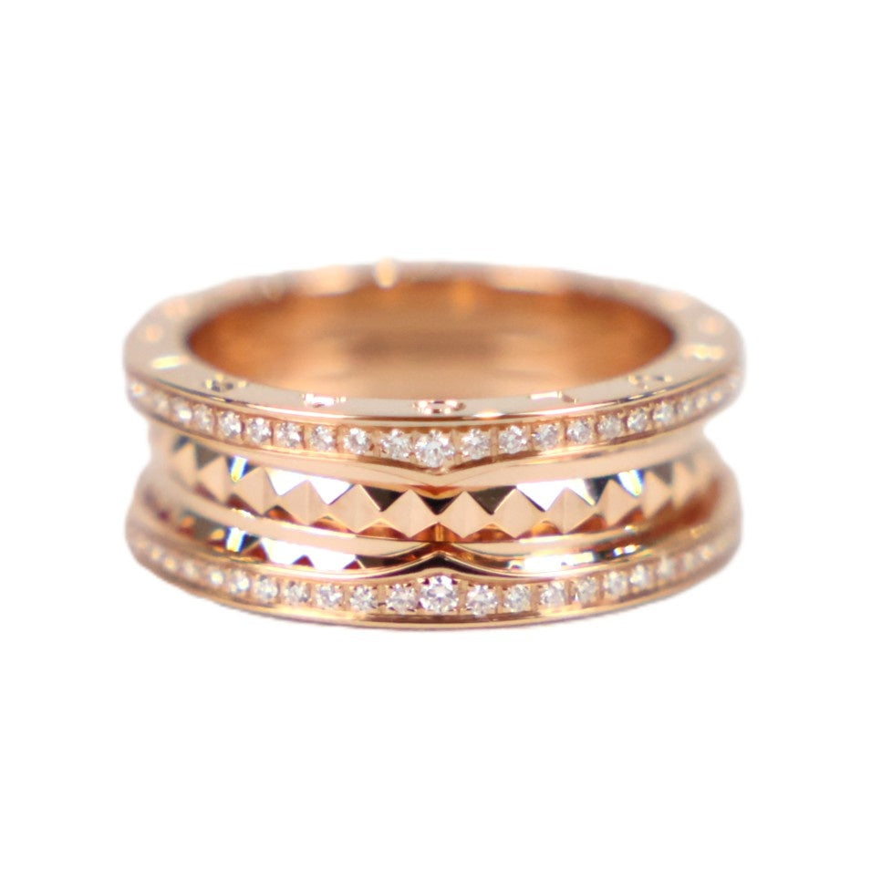 BVLGARI 360240 B.zero1 Rock 2-Bands #62 Ring