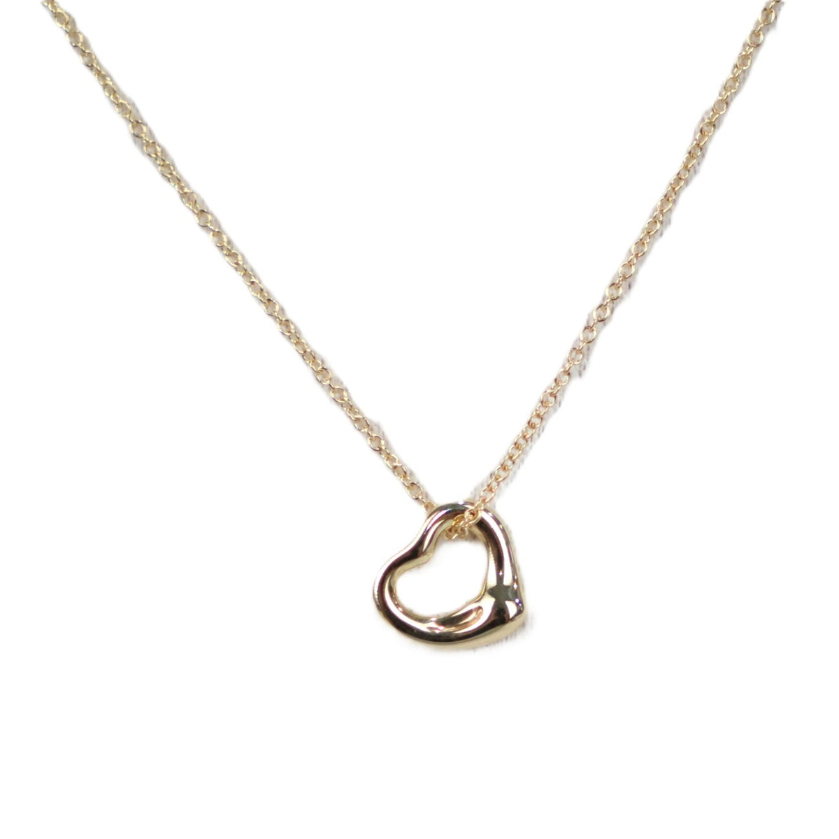 TIFFANY & Co. 60018402 Open Heart Necklace