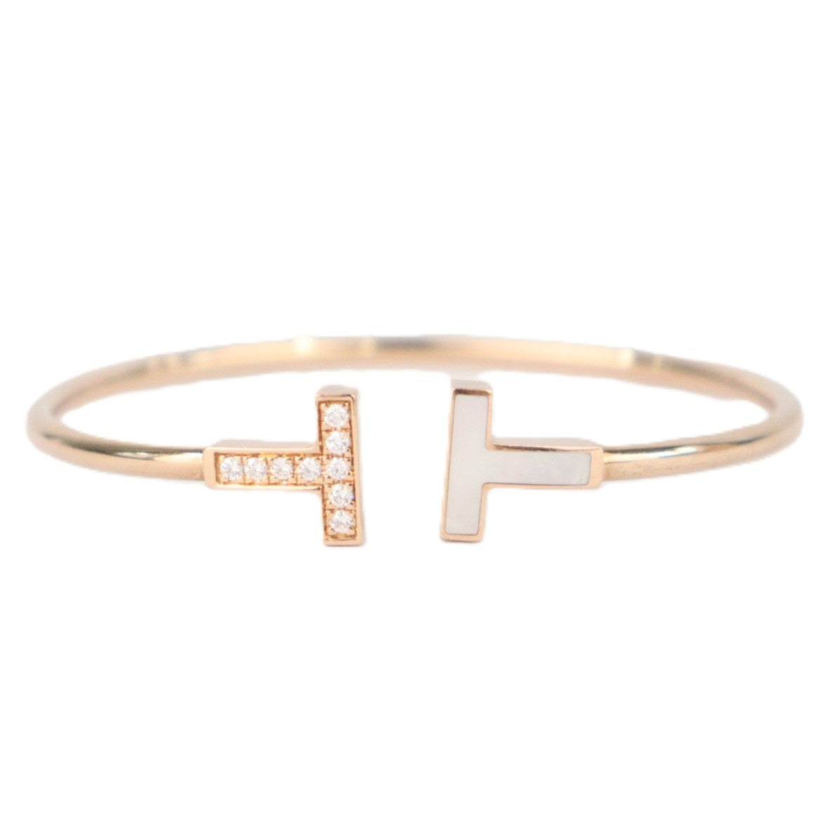 TIFFANY & Co. 64028596 T Wire #S Bracelet