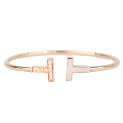 TIFFANY & Co. 64028596 T Wire #S Bracelet