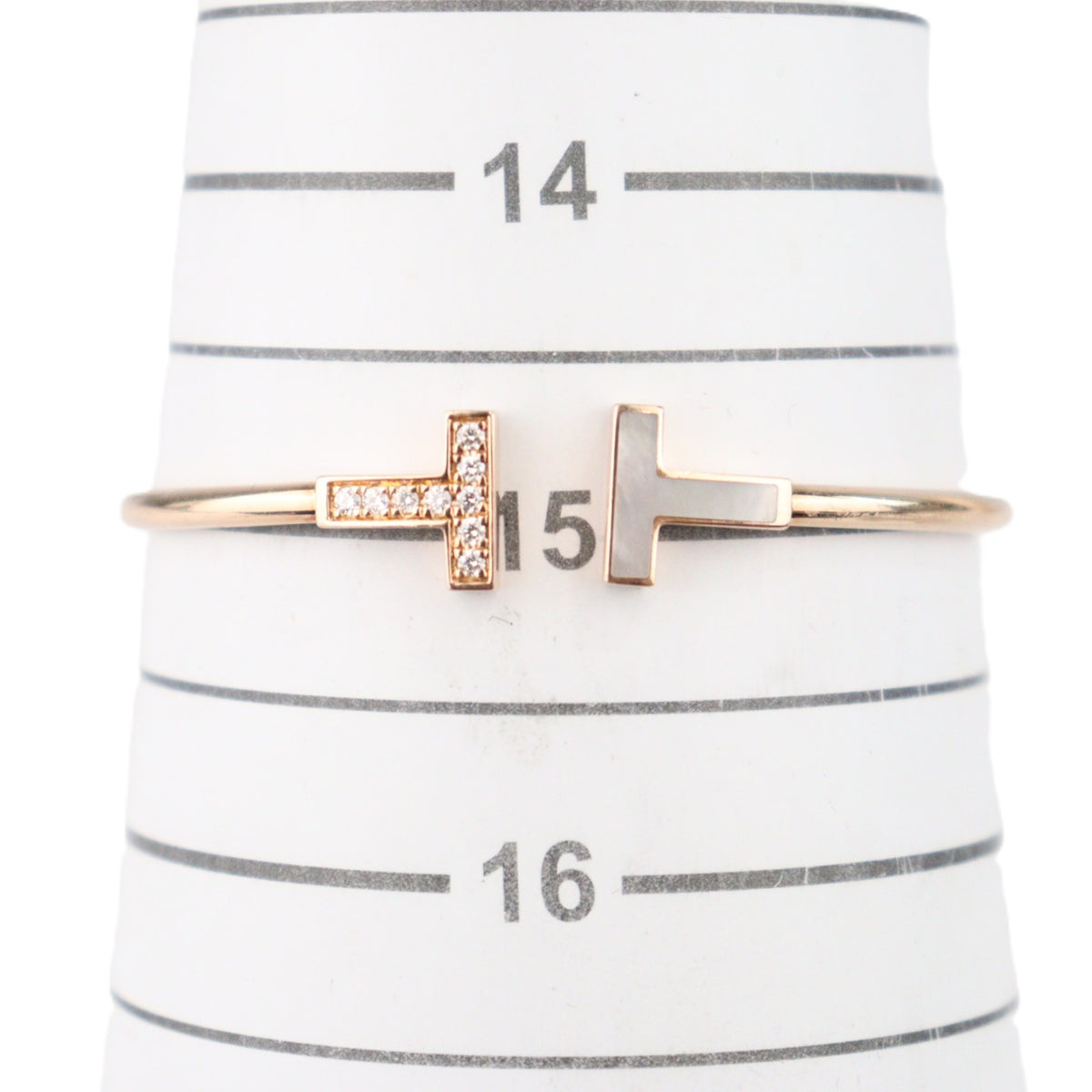 TIFFANY & Co. 64028596 T Wire #S Bracelet