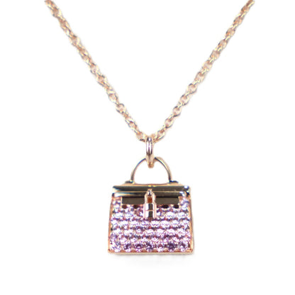HERMES H121306B Amulettes Kelly Necklace
