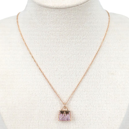 HERMES H121306B Amulettes Kelly Necklace