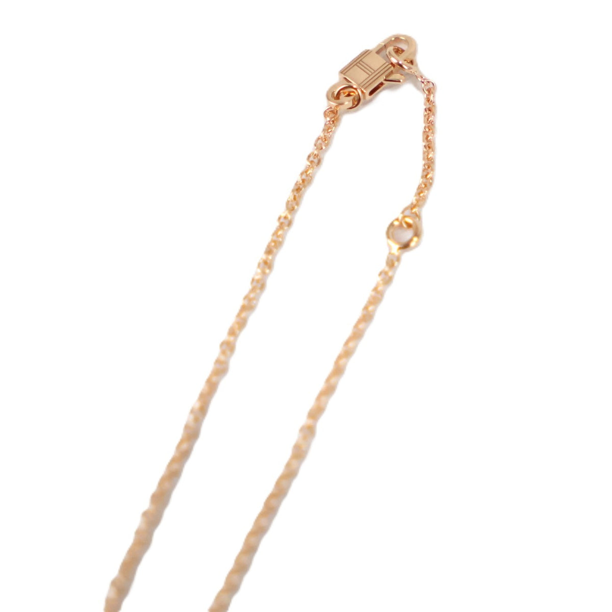 HERMES H121306B Amulettes Kelly Necklace