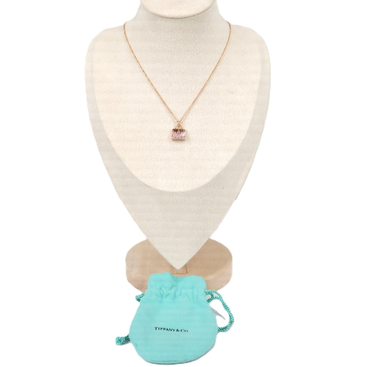 HERMES H121306B Amulettes Kelly Necklace