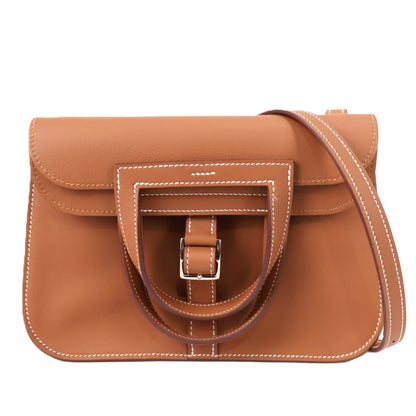 HERMES 069523CK HALZAN MINI HANDBAG