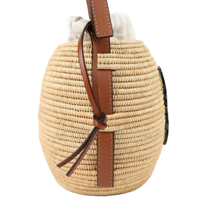 LOEWE A223Z48X03 BEEHIVE BASKET BAG