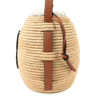 LOEWE A223Z48X03 BEEHIVE BASKET BAG