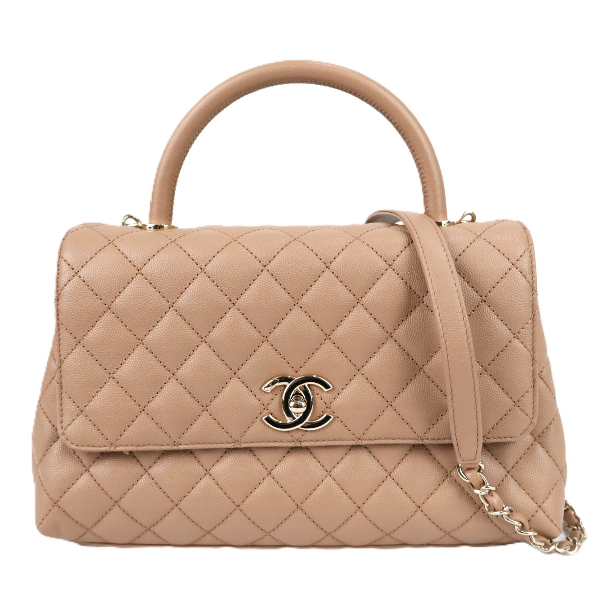 CHANEL 92991 COCO HANDLE MEDIUM HANDBAG