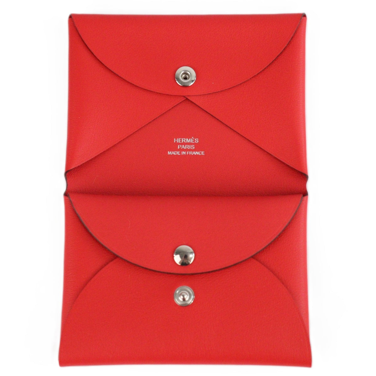 HERMES 086947CK CALVI DUO CARD HOLDER