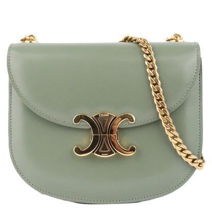 CELINE 110973BF4 CHAIN BESACE CLEA CROSSBODY BAG