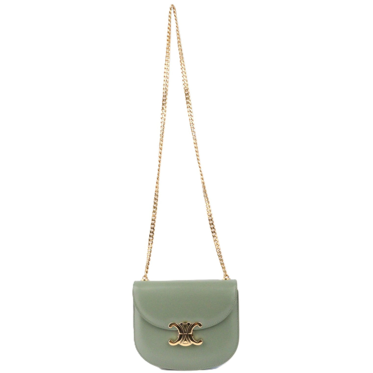 CELINE 110973BF4 CHAIN BESACE CLEA CROSSBODY BAG