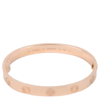 Cartier B6081715 Love Single-Screw Closure Classic #15 Bracelet