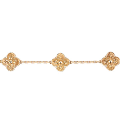 Van Cleef & Arpels VCARO1IE00 Vintage Alhambra 5-Motifs Bracelet