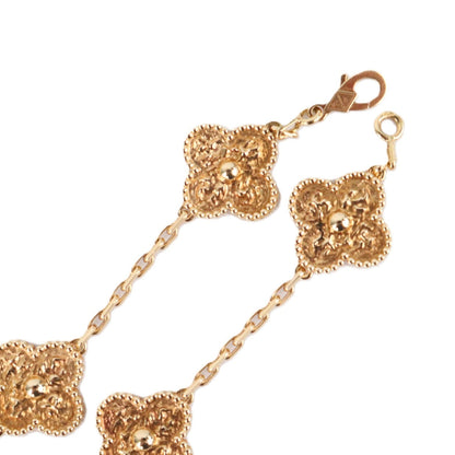 Van Cleef & Arpels VCARO1IE00 Vintage Alhambra 5-Motifs Bracelet