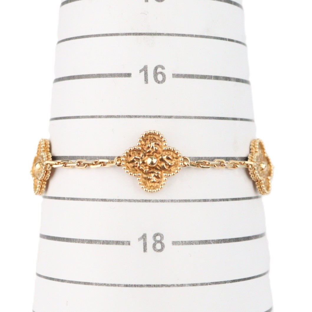 Van Cleef & Arpels VCARO1IE00 Vintage Alhambra 5-Motifs Bracelet