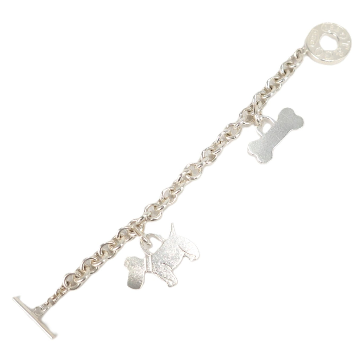 TIFFANY & Co. Dog + Dog Bone Tag + Toggle Bracelet