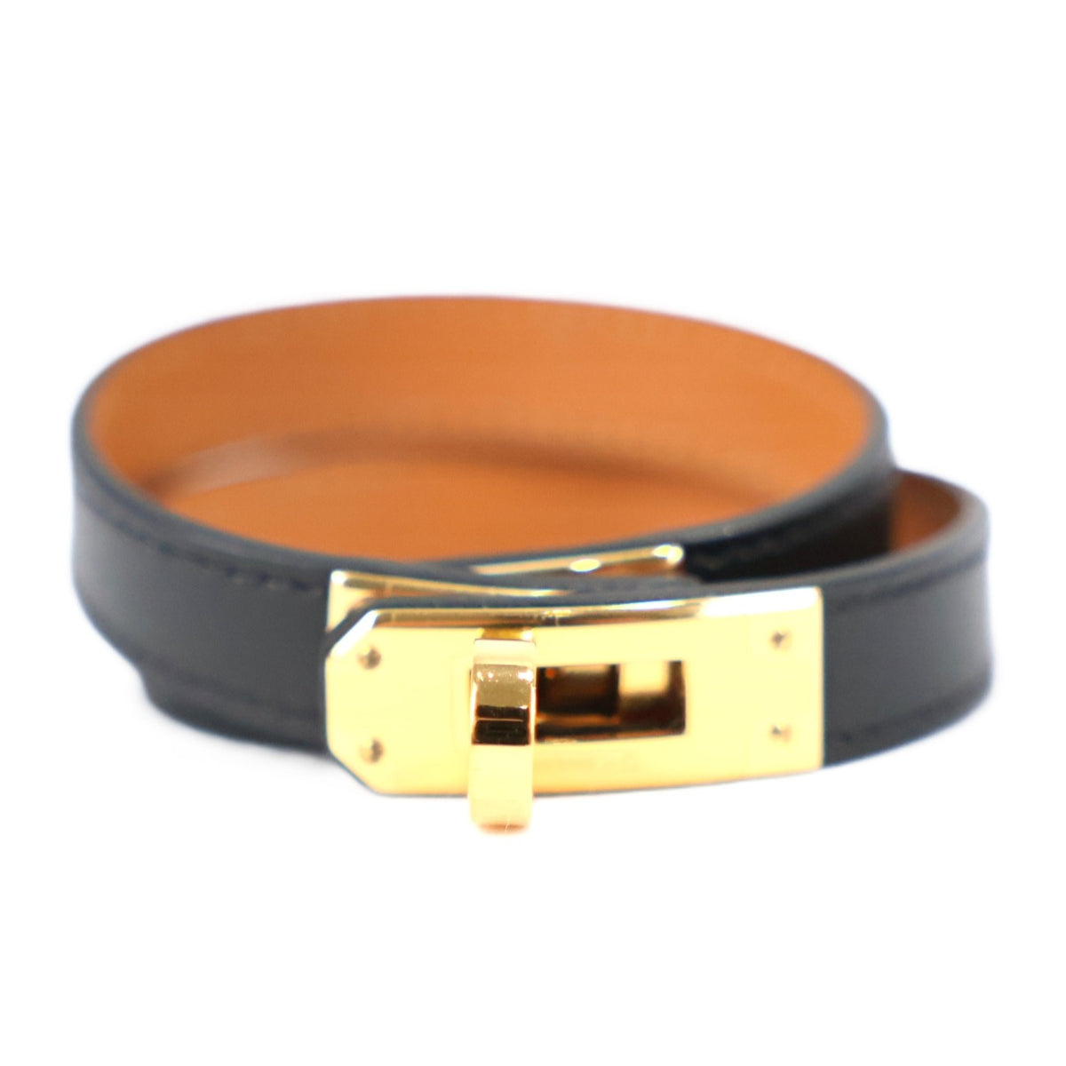 HERMES 064642CC KELLY DOUBLE TOUR M BRACELET