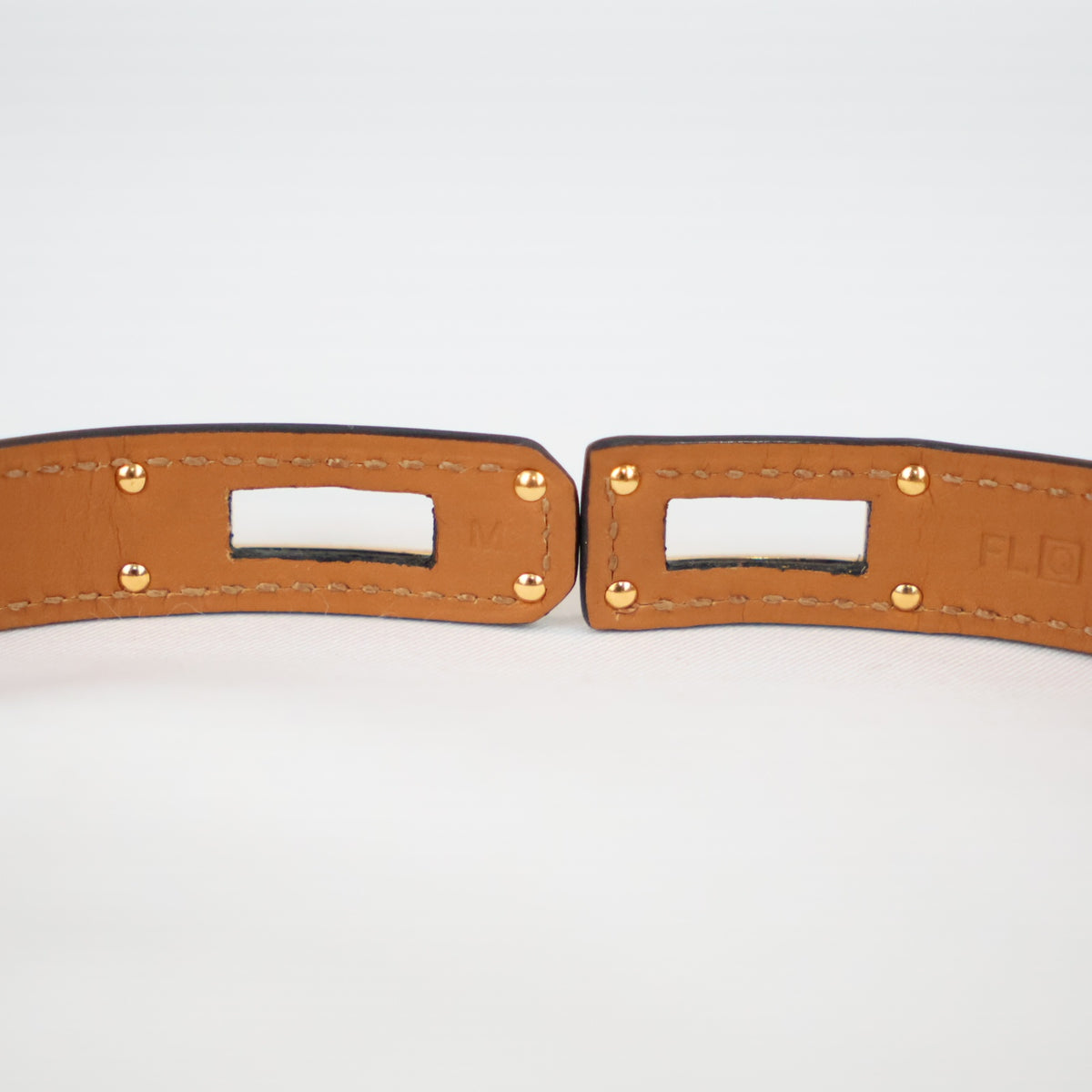 HERMES 064642CC KELLY DOUBLE TOUR M BRACELET