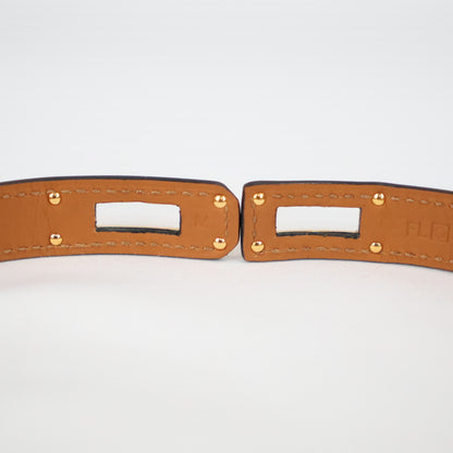HERMES 064642CC KELLY DOUBLE TOUR M BRACELET