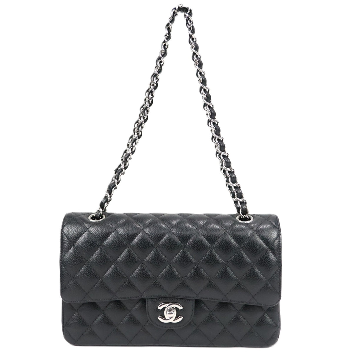 CHANEL 1112 CLASSIC FLAP MEDIUM SHOULDER BAG