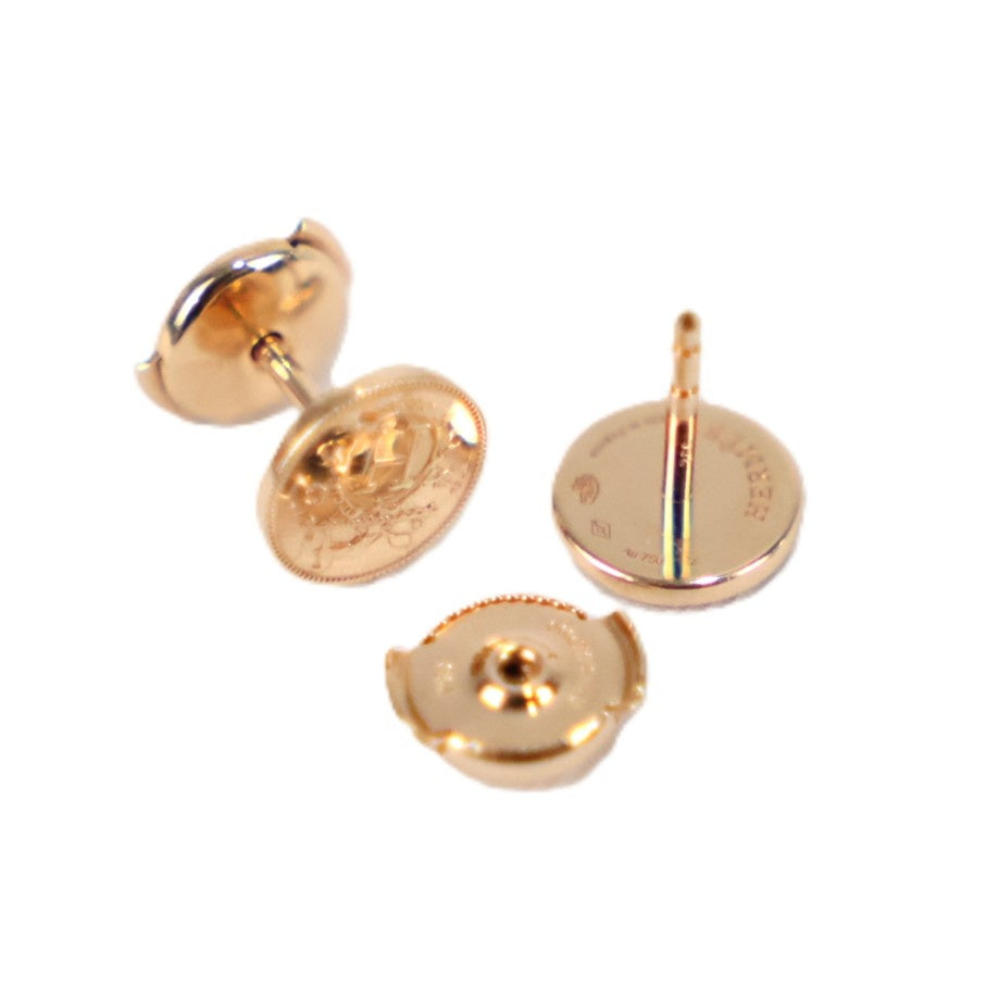 HERMES H120544B Ex-Libris Very Small Earrings