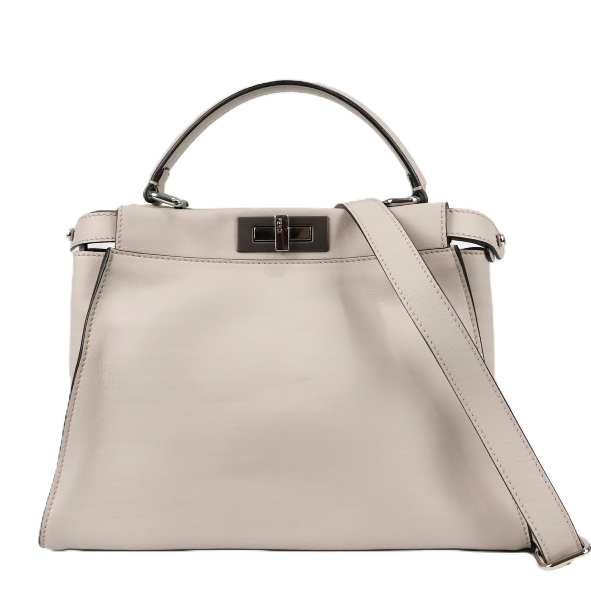 FENDI 8BN290 3ZN PEEK A BOO HANDBAG