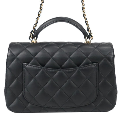 CHANEL AS2431 TOP HANDLE FLAP HANDBAG